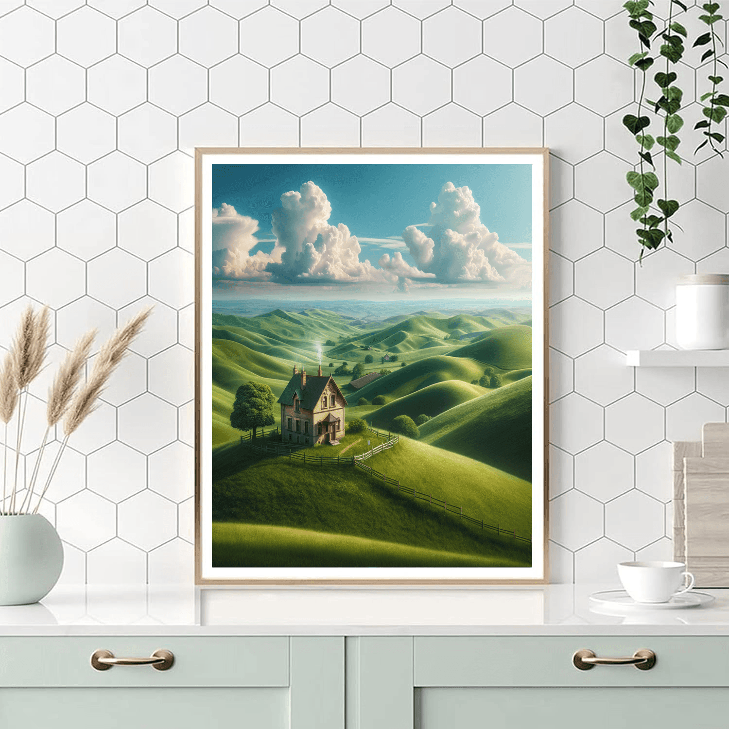 Idyllic Countryside Paint By Number