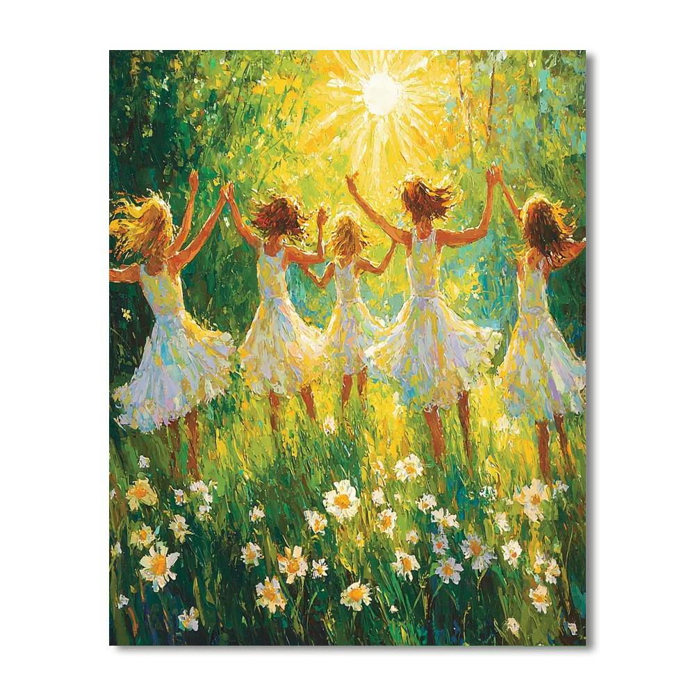 Magic In The Moment Number Painting