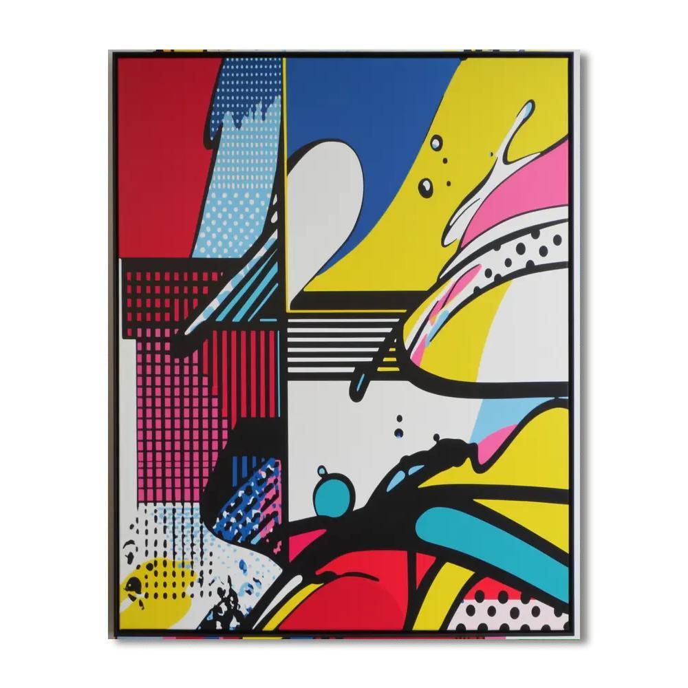 Lichtenstein Inspired Friendship In Color  Painting By Numbers Kit