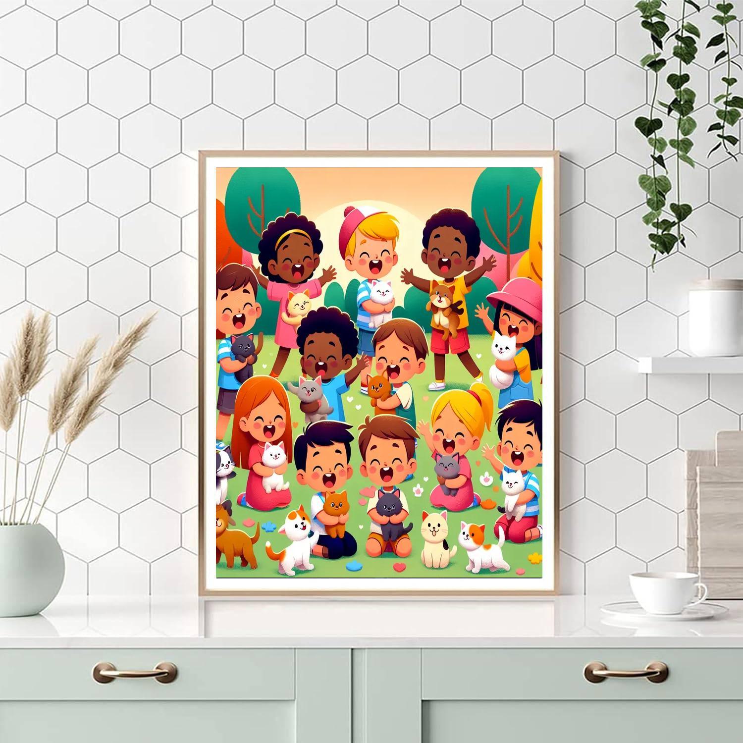 Animal Rescue Mission Paint By Numbers Kits