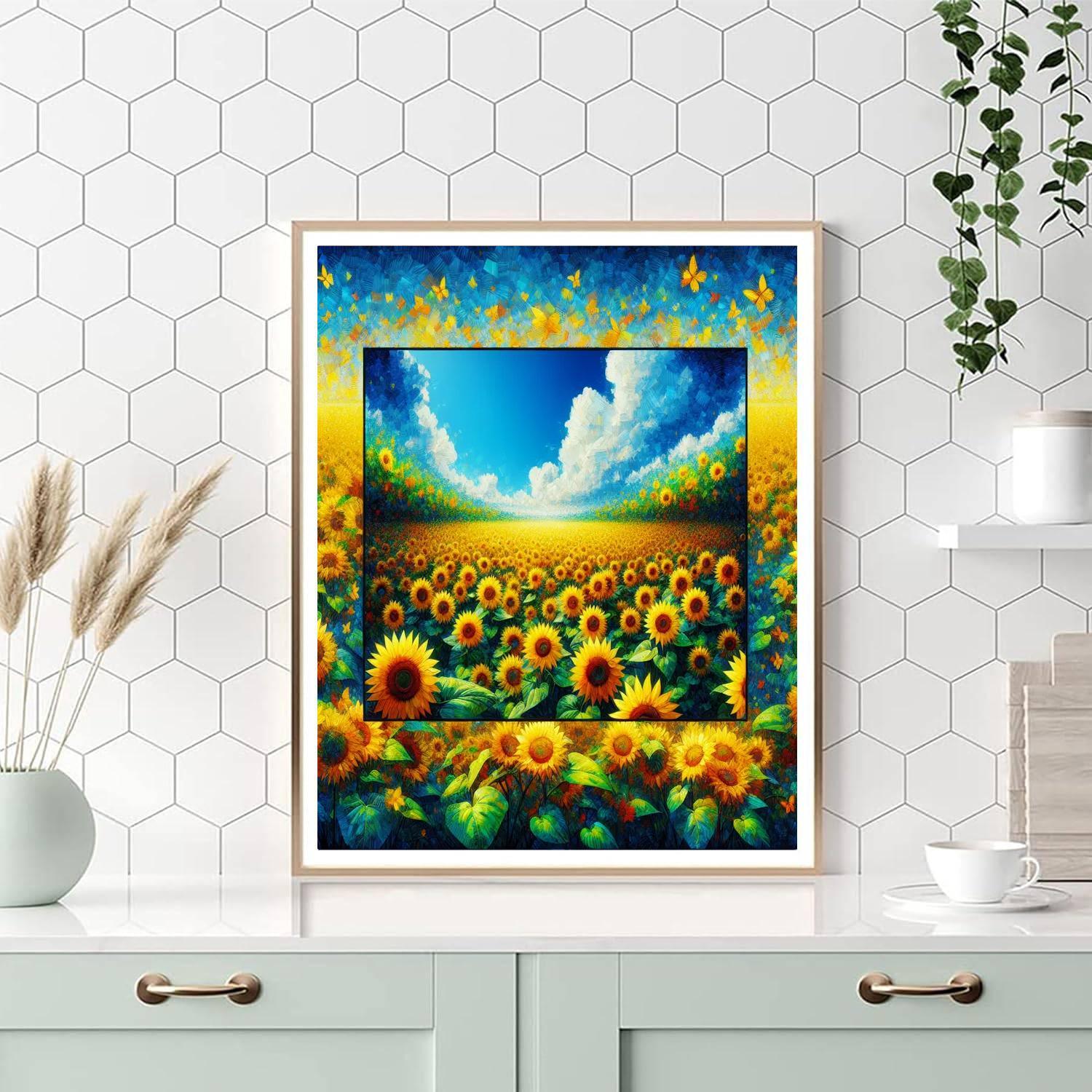 Summer Bloom Painting By Numbers Kit