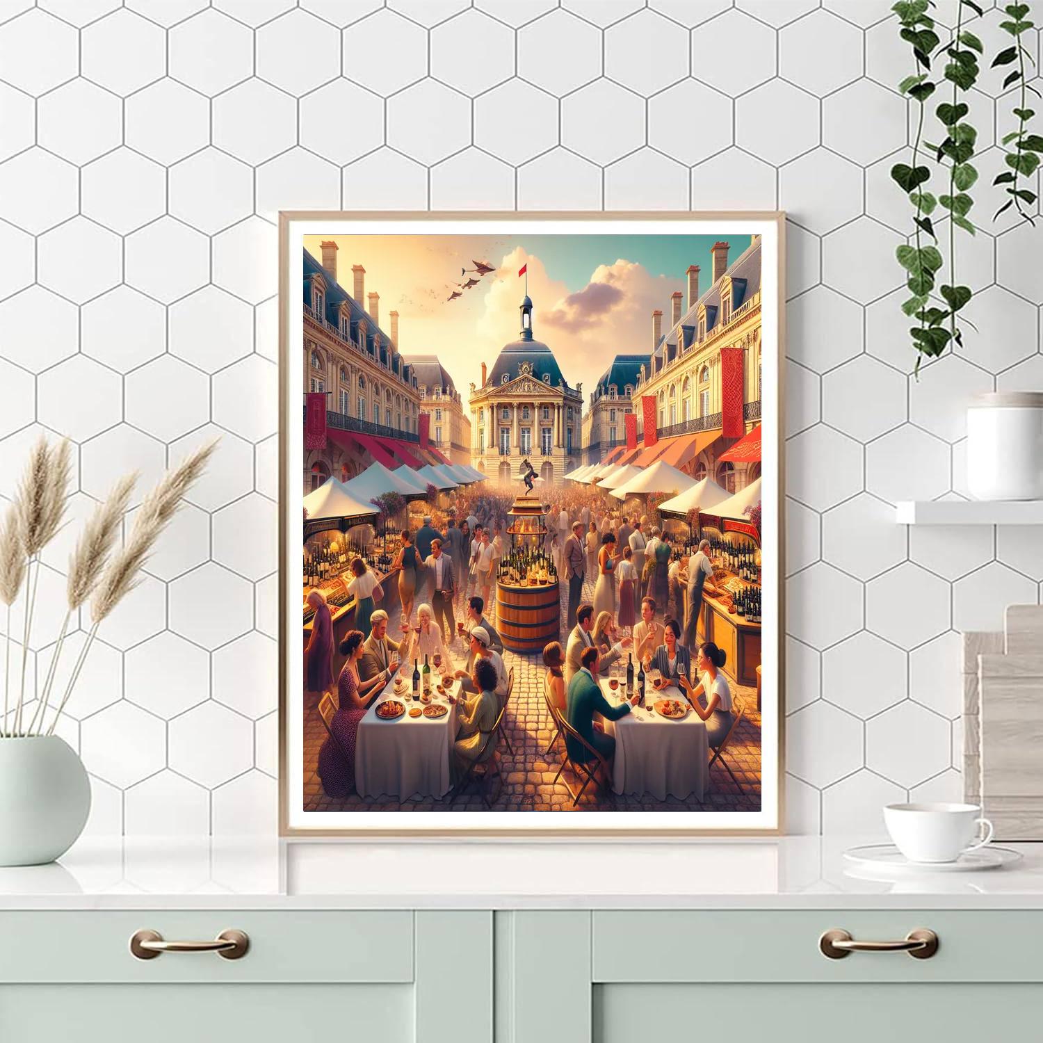 Wine Festival - France Paint By Numbers Art