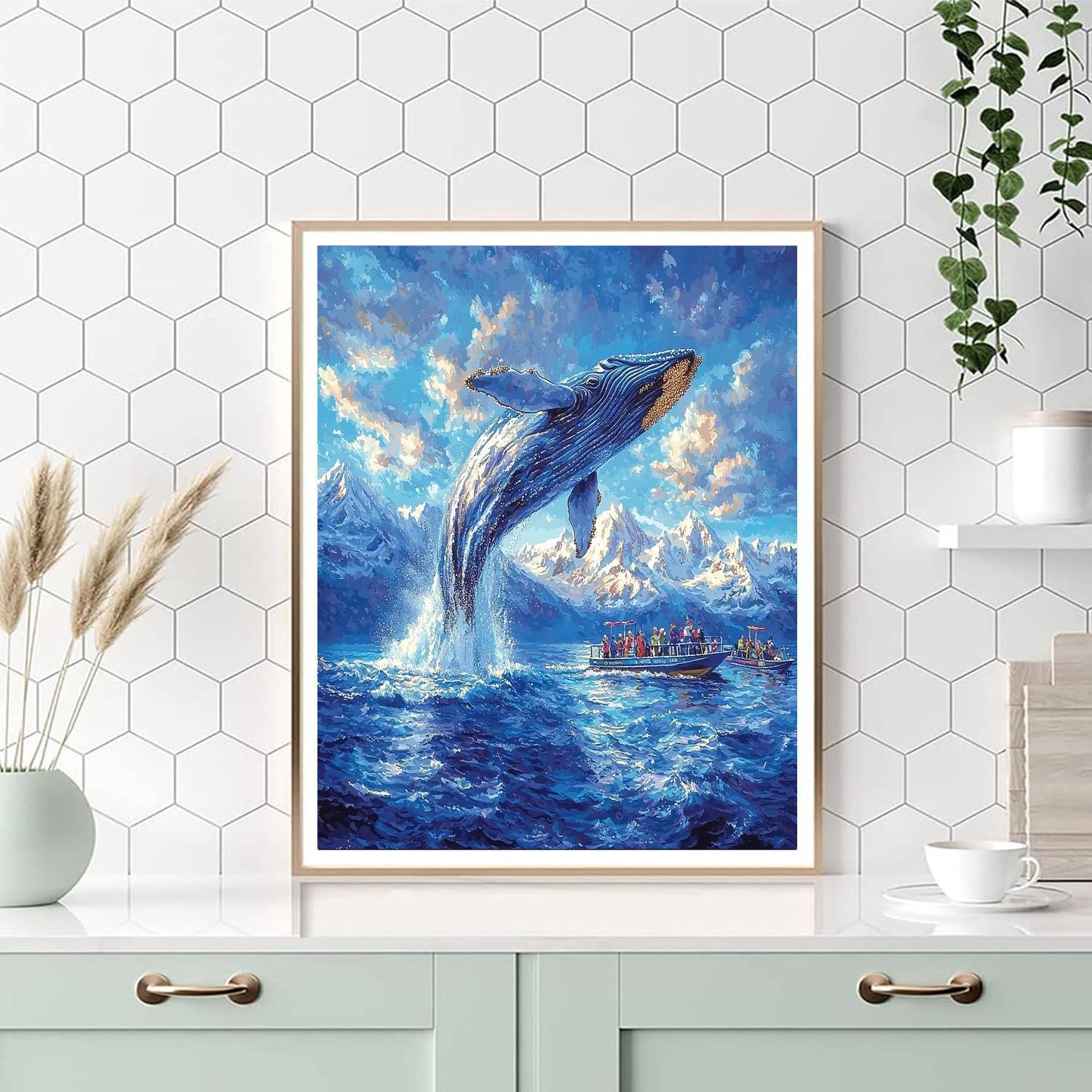 Whale Watching - Kaikoura Paint By Numbers