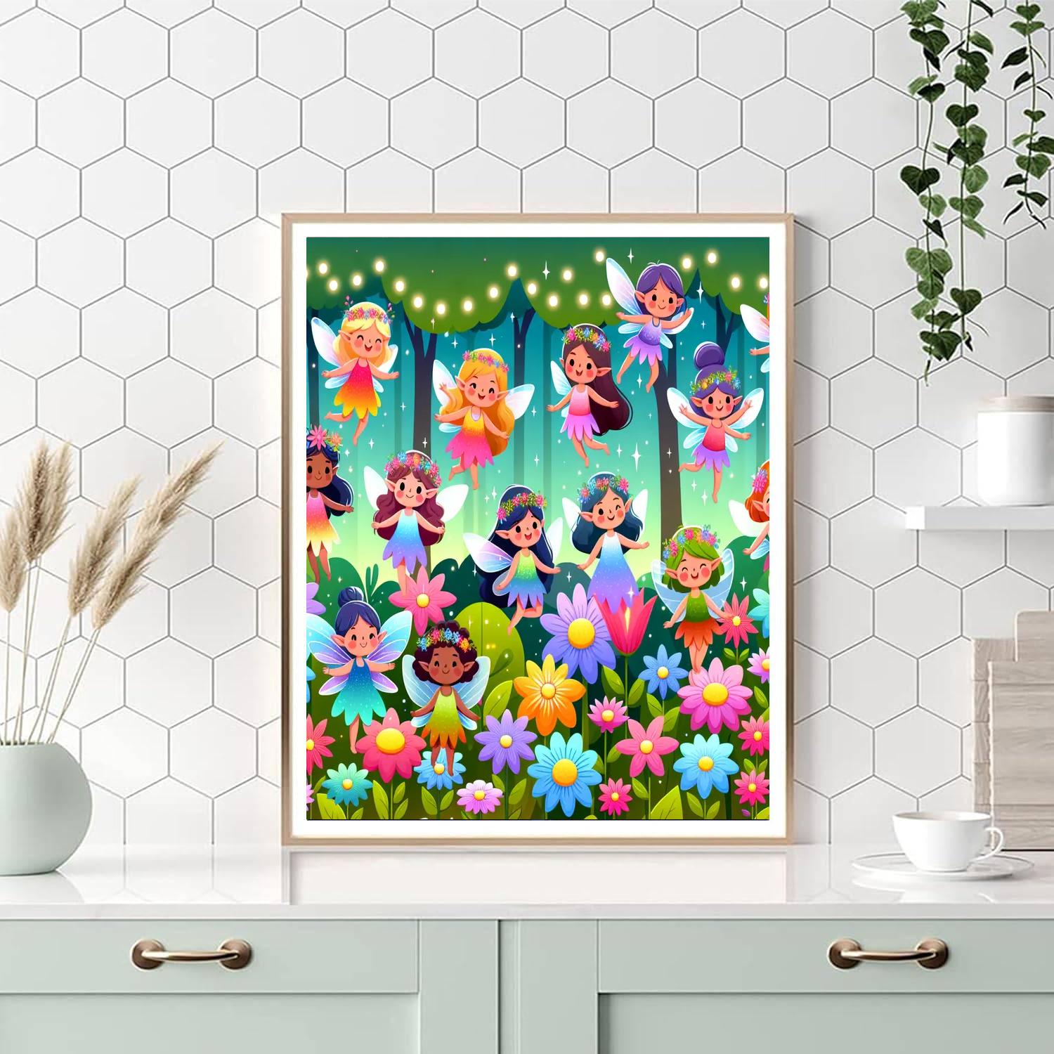 The Great Fairy Adventure DIY Paint By Numbers