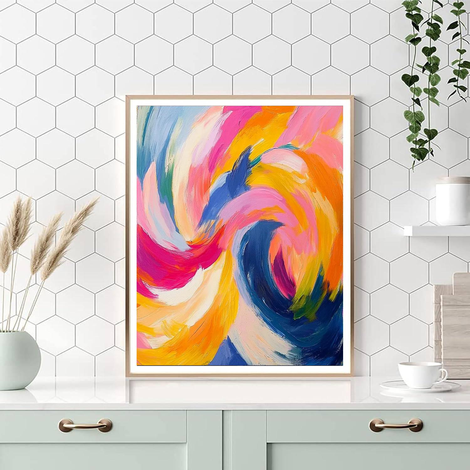 Edgar Degas Inspired A Dance Of Colors  Painting Number Kit