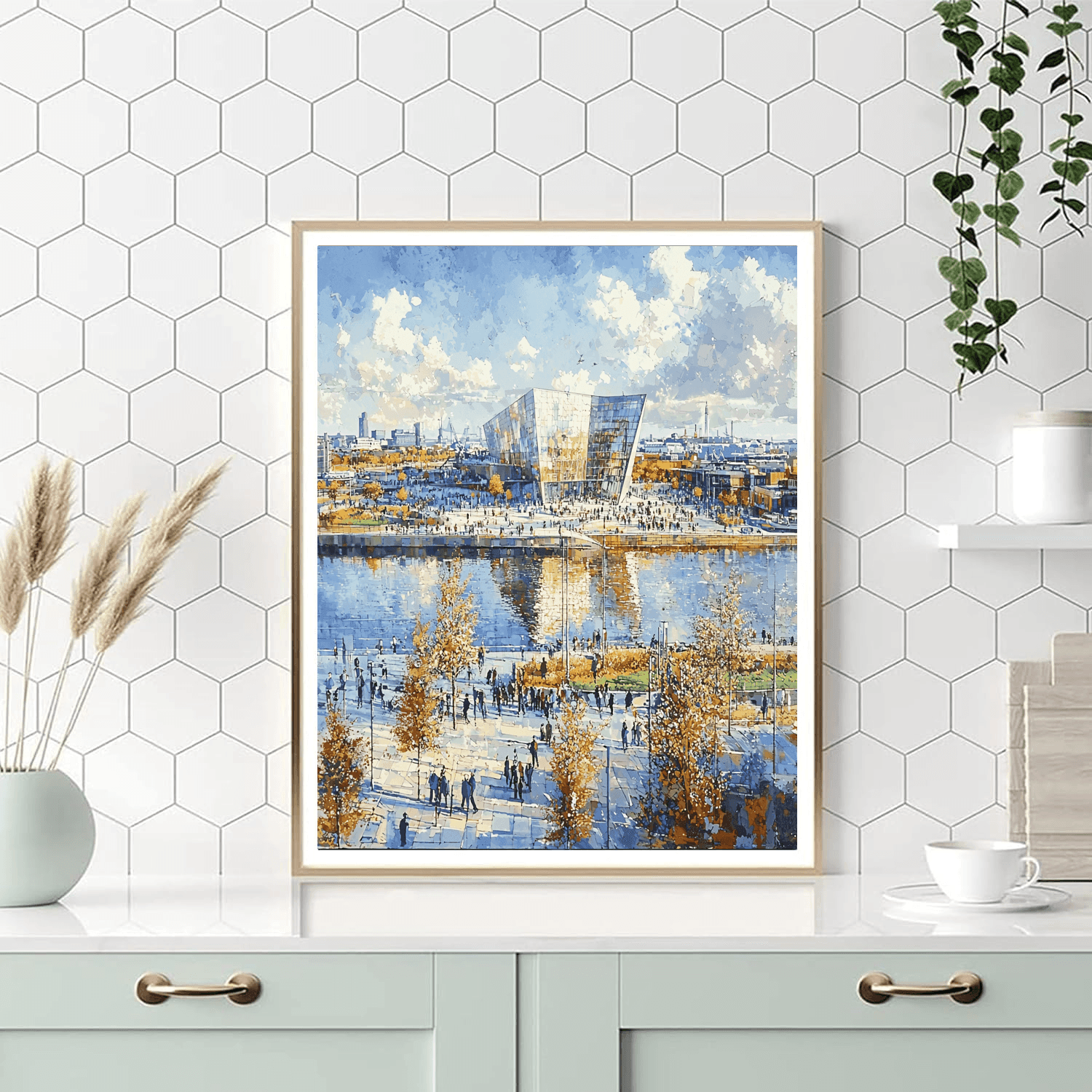 Belfast's Titanic Quarter Paint By Numbers