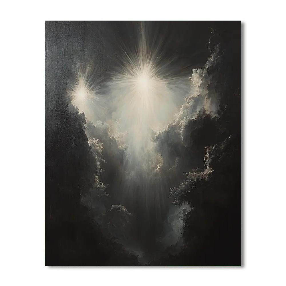 Caravaggio Inspired Rhapsody In Shadows  Painting By Numbers Kit