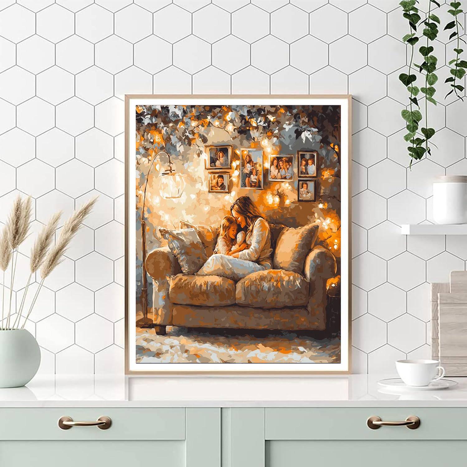 Home Is Where You Are Painting By Numbers Kit