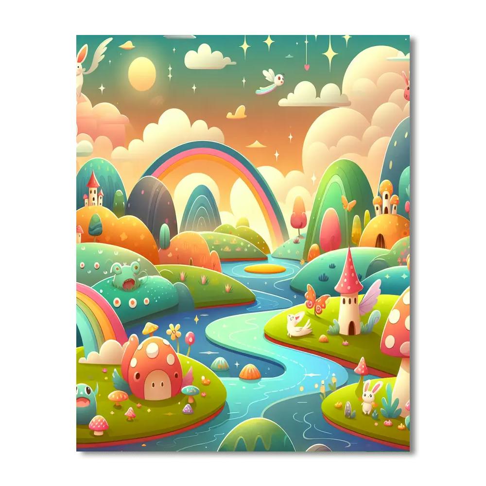 Enchanted Environments Paint By Numbers Art