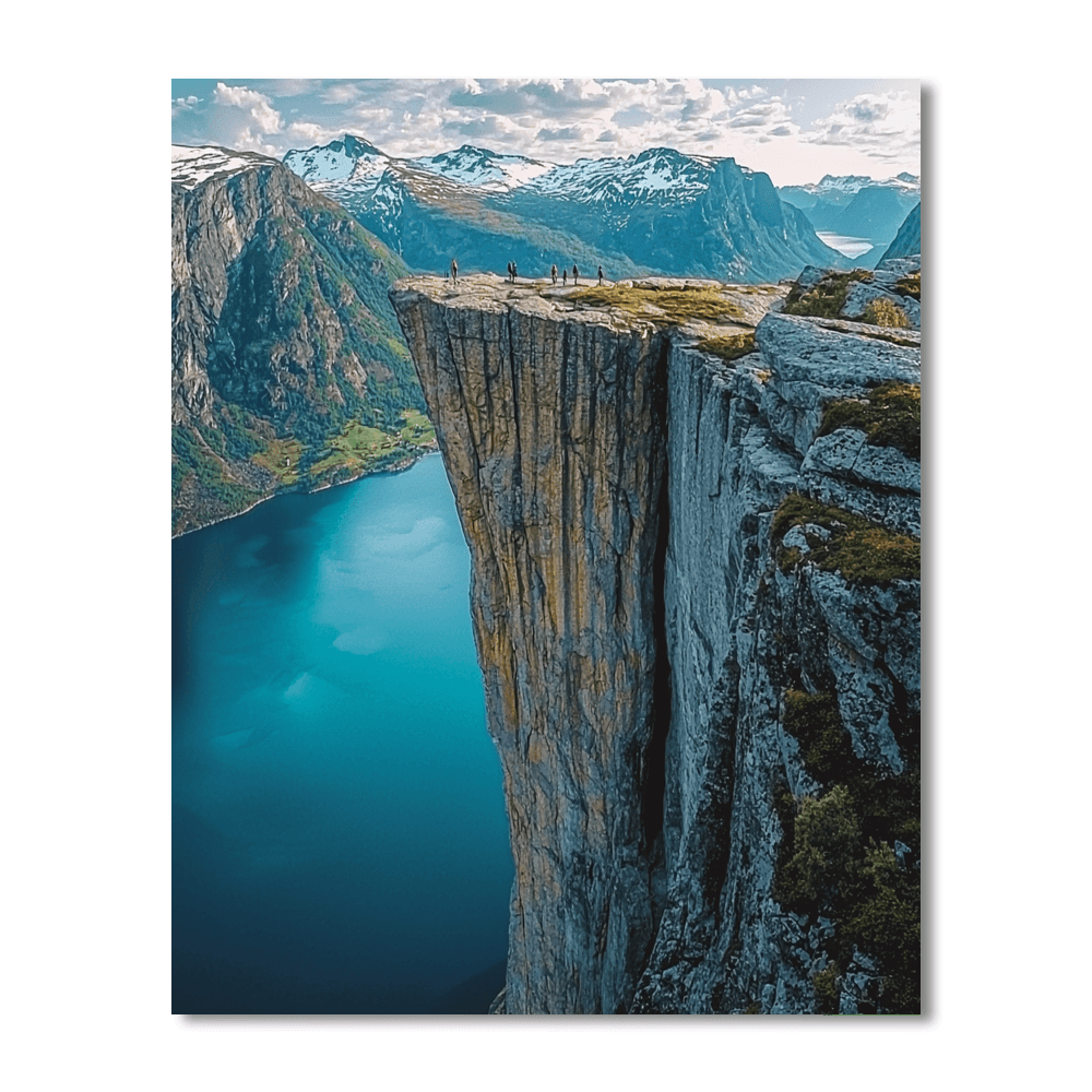 Trolltunga - Norway Numbered Painting Kits