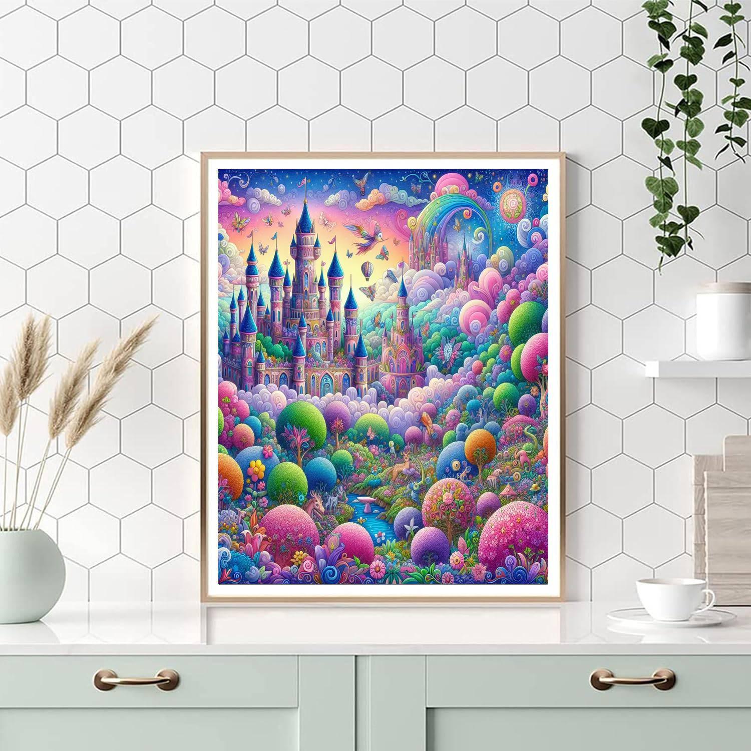Magical Enchanted Kingdom Paint By Color