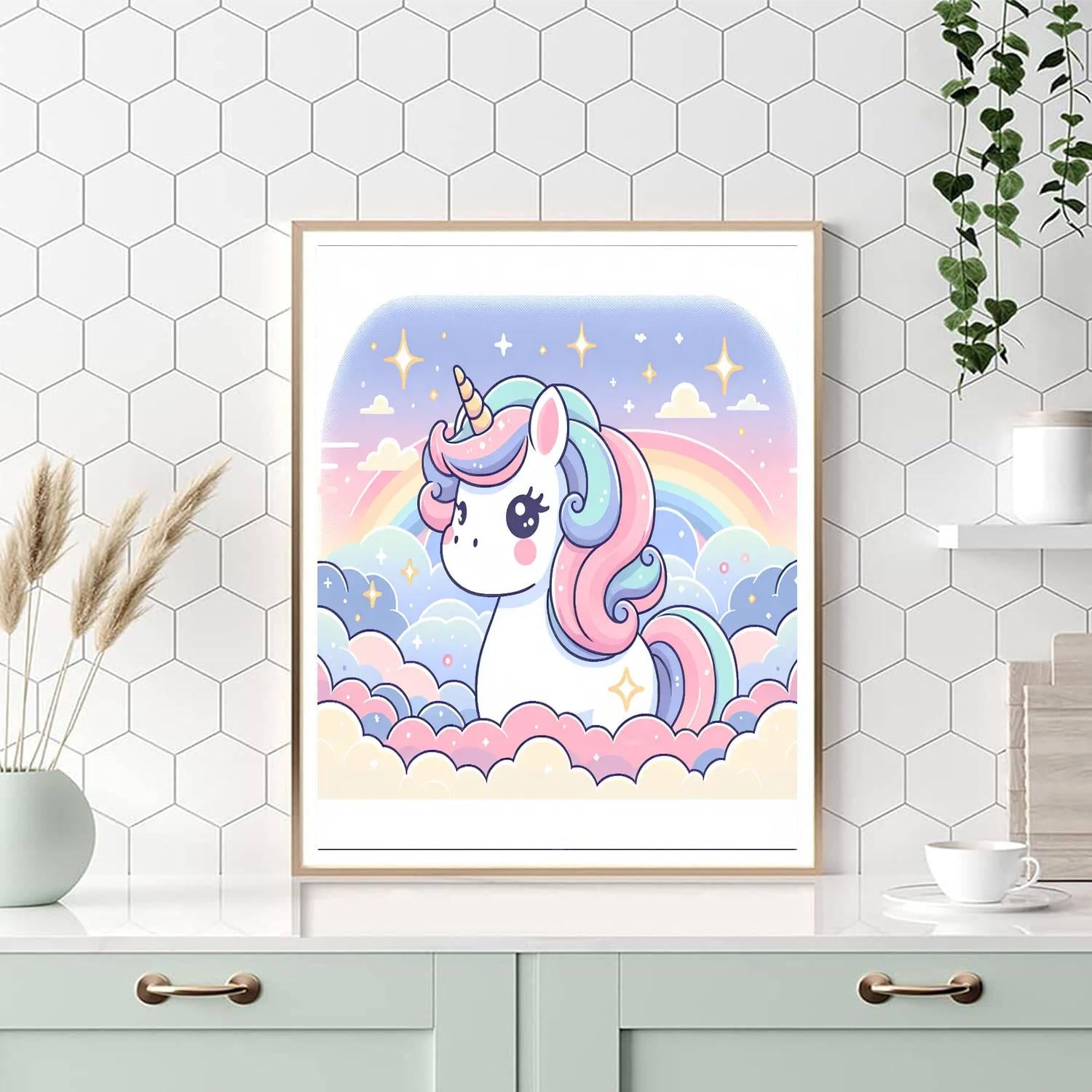 Unicorn Stardust Dreamscape Paint By Numbers Art