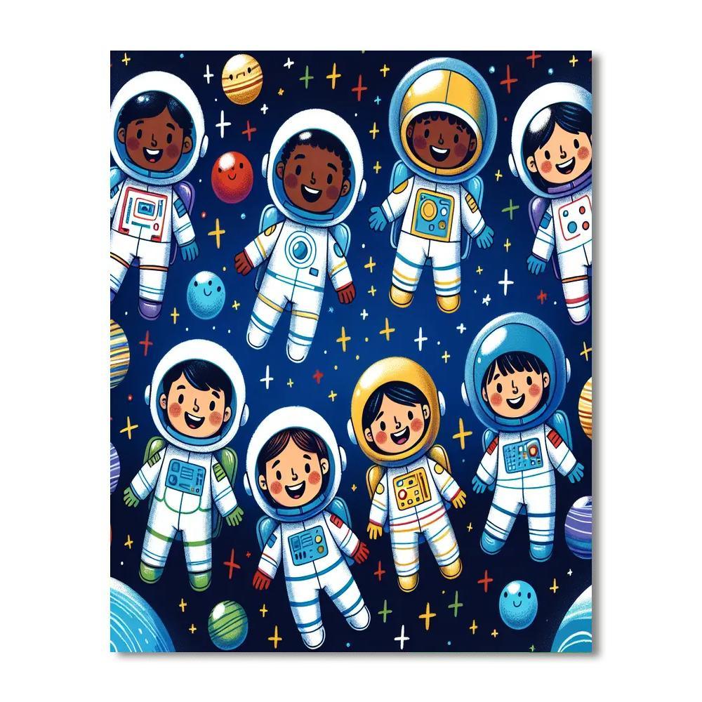Starry Night Explorers Paint By Numbers