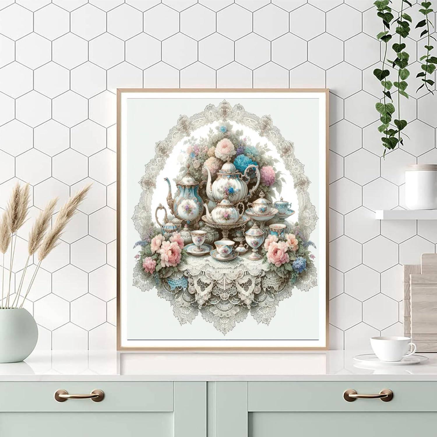 Victorian Tea Time Affair Paint By Number