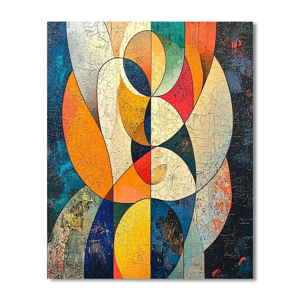 Frida Kahlo Inspired A Dance With Shadows  Paint By Numbers Art