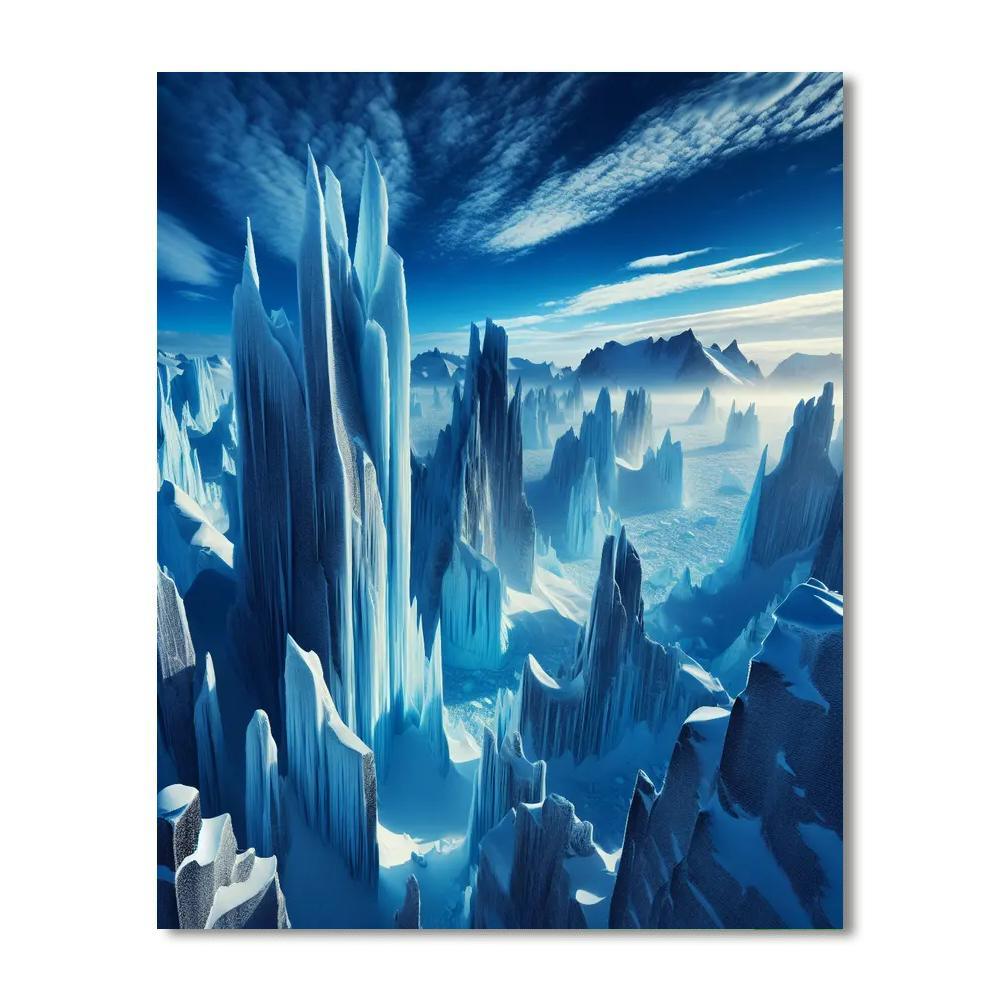 Frozen Wilderness Expedition Numbered Painting Kits