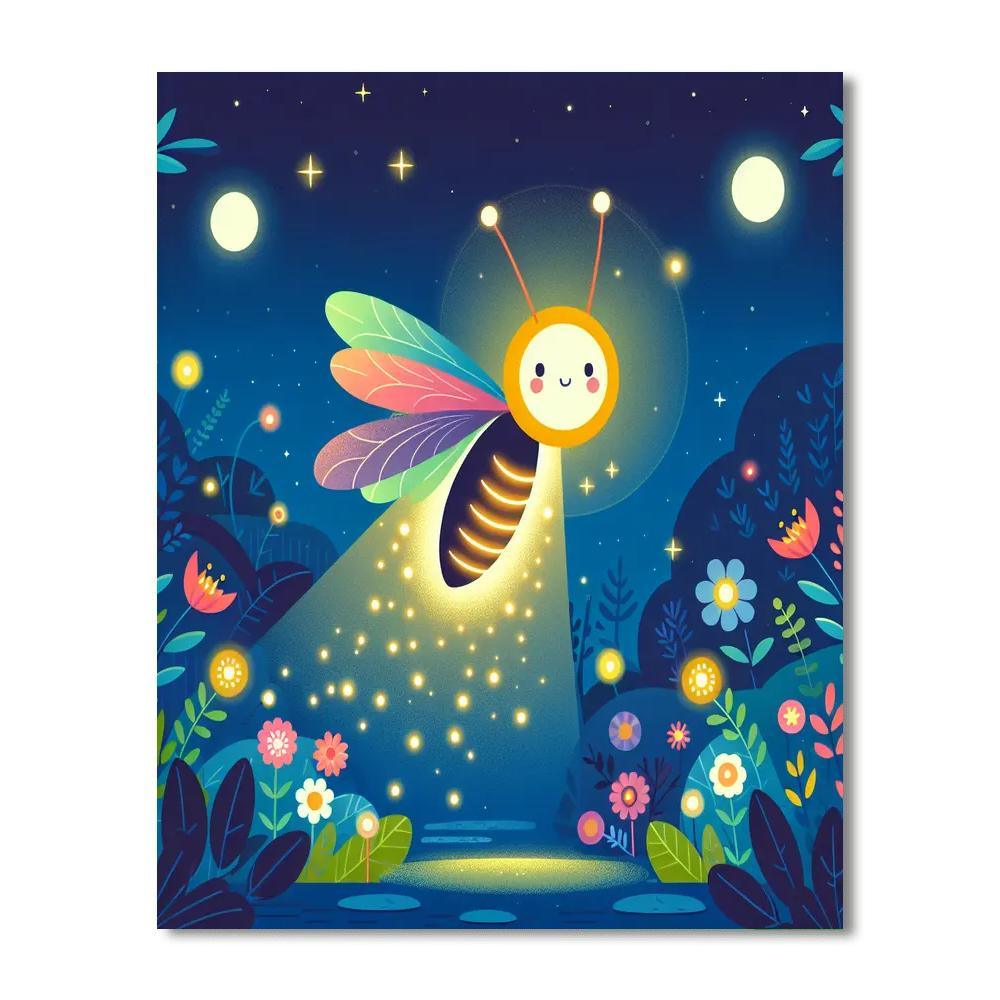 Fantastic Firefly Painting By Numbers Kit