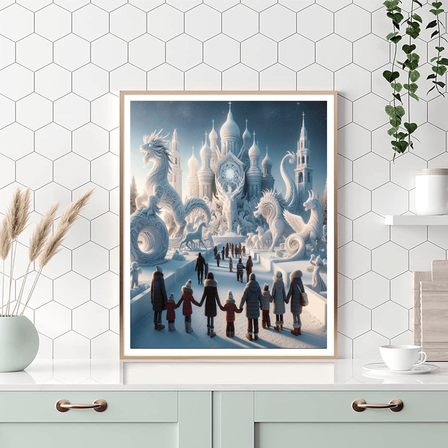 Harbin Snow Sculpture Art Expo - China Painting By Numbers Kit