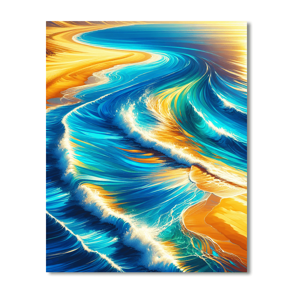 Sea Breeze Adventure Painting By Numbers Kit
