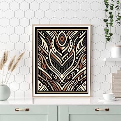 Ancient Tribal Heritage DIY Paint By Numbers