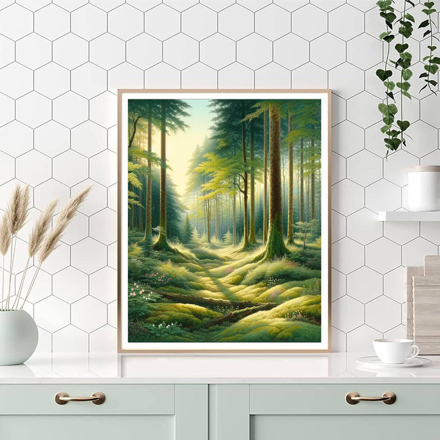 Morning Forest Whispers Paint By Number