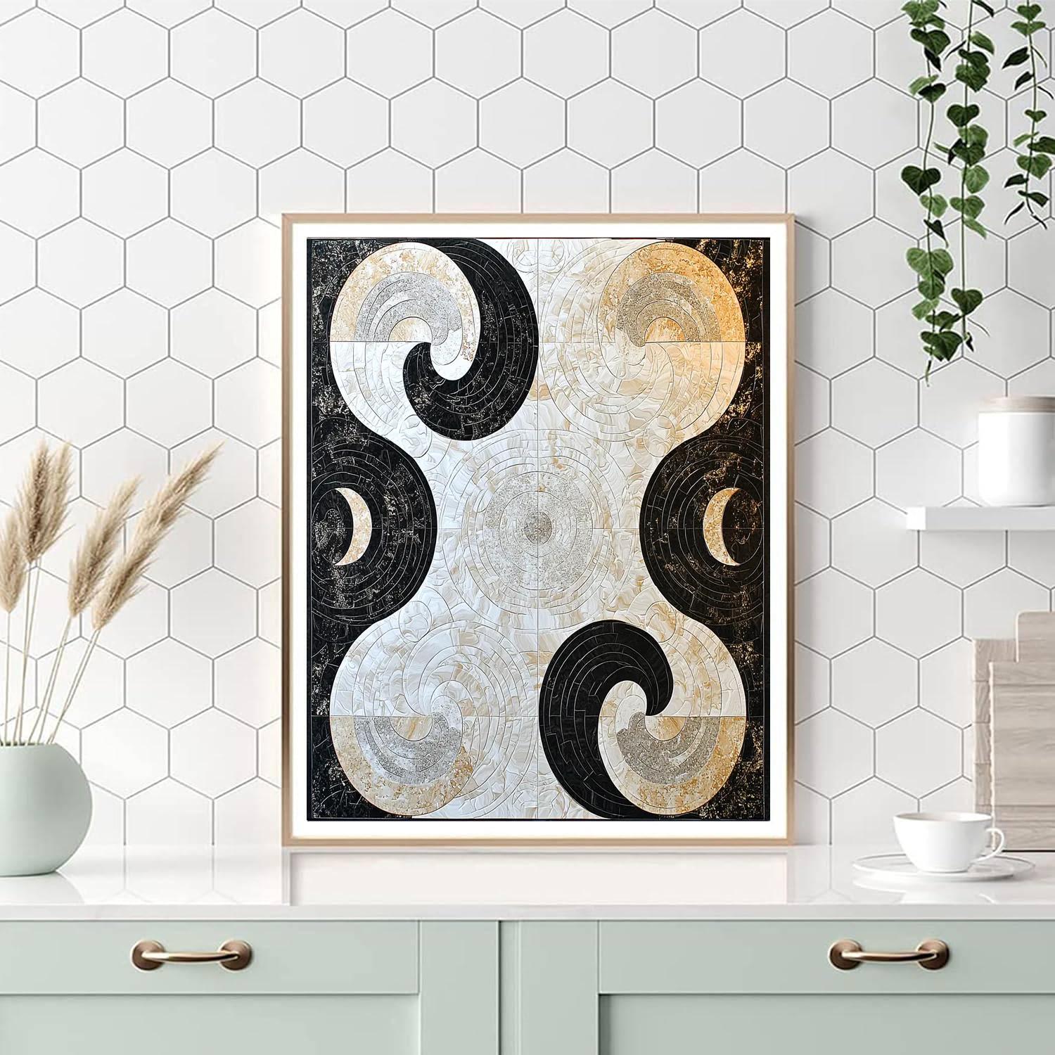 M.C. Escher Inspired Cyclic Patterns  Paint By Numbers Kits