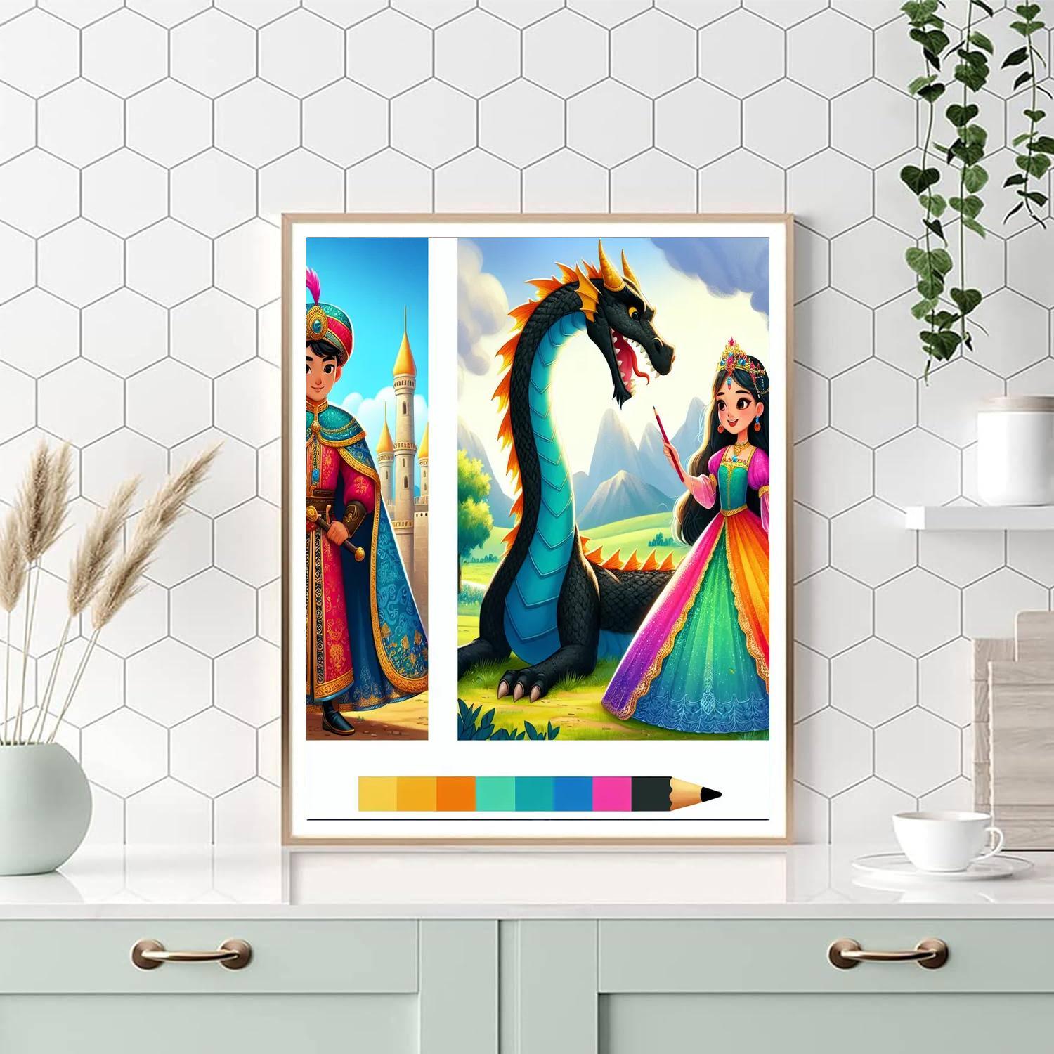 Fantastic Fable Friends Numbered Painting Kits