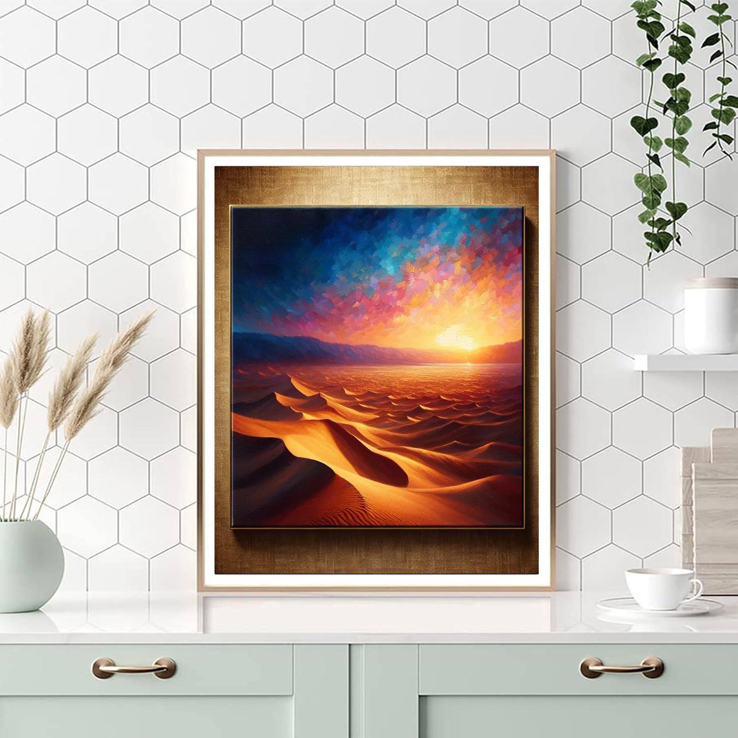 Desert Dusk Mystery Paint By Numbers Kits