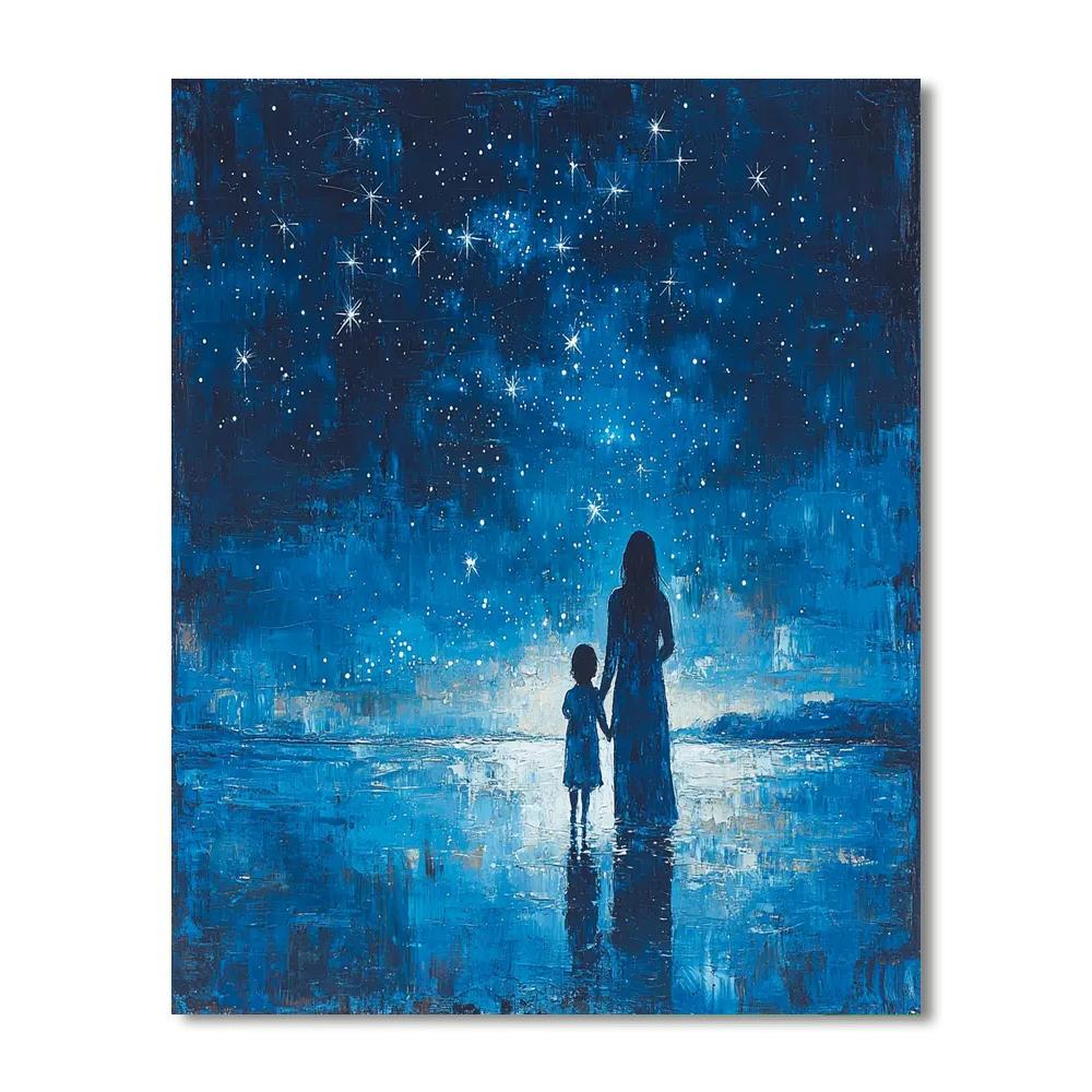 Mother's Evening Star Painting Number Kit