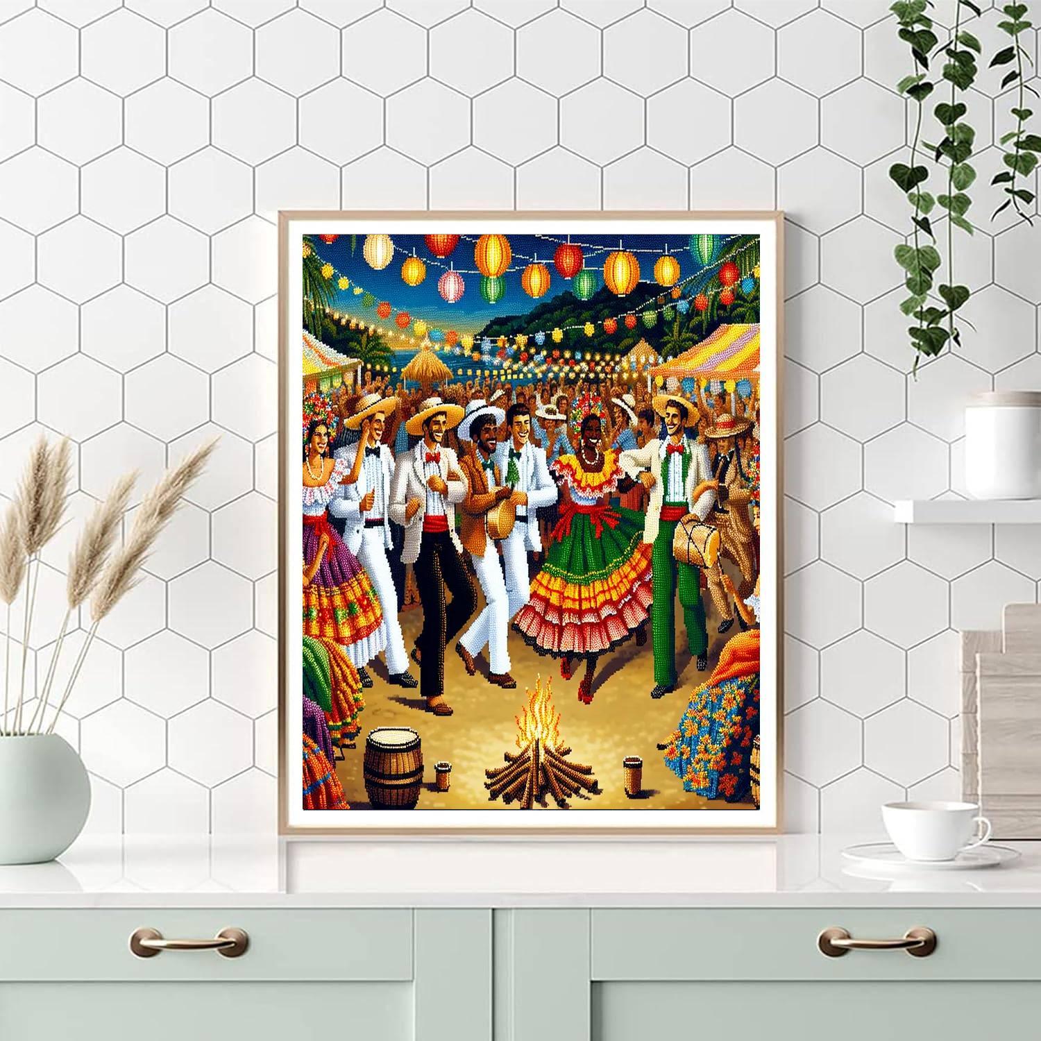 Festa De São João - Brazil Paint By Color