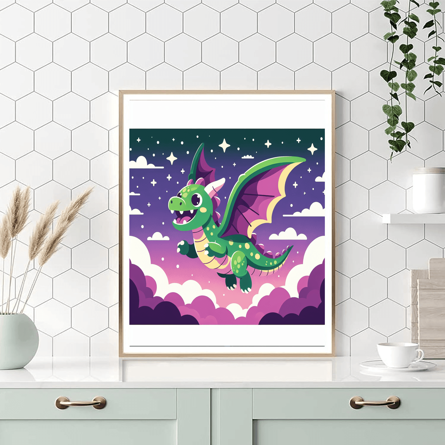 Delightful Dragon Paint By Numbers Kits