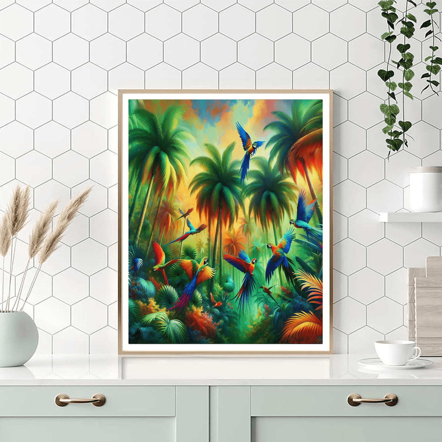 Tropical Paradise Reverie Paint By Numbers Kits