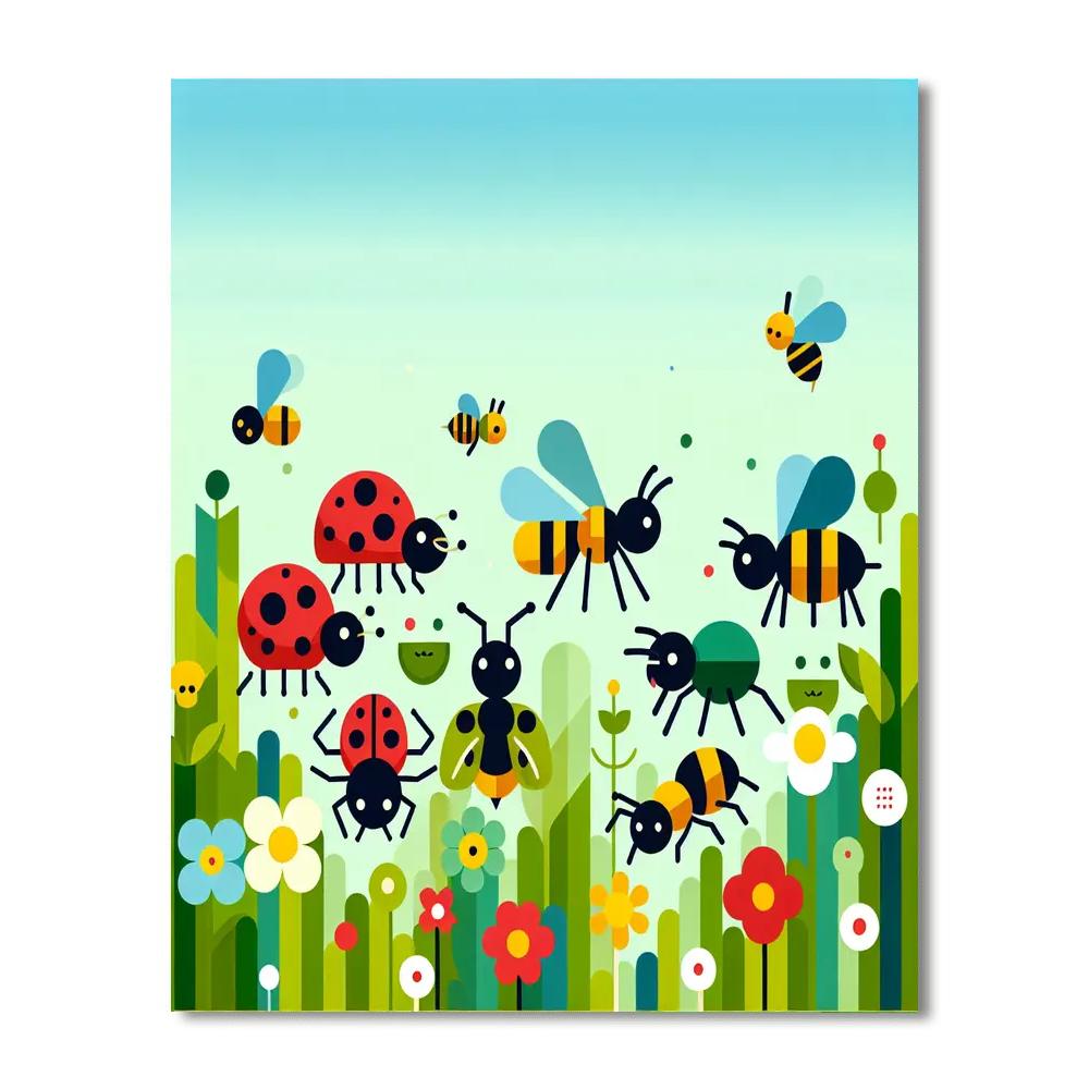 Amazing Insect Kingdom Paint By Number