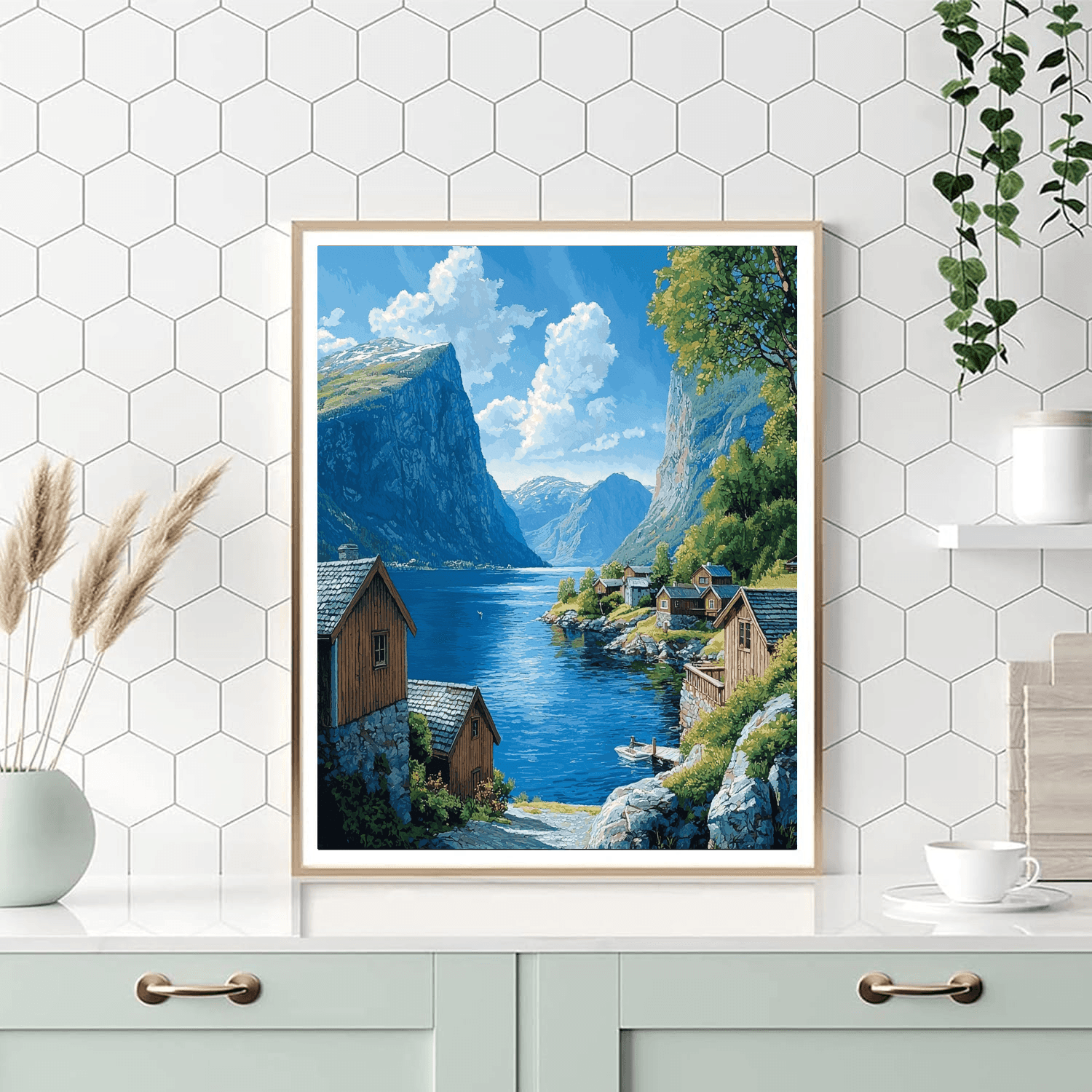Aurlandsfjord Numbered Painting Kits