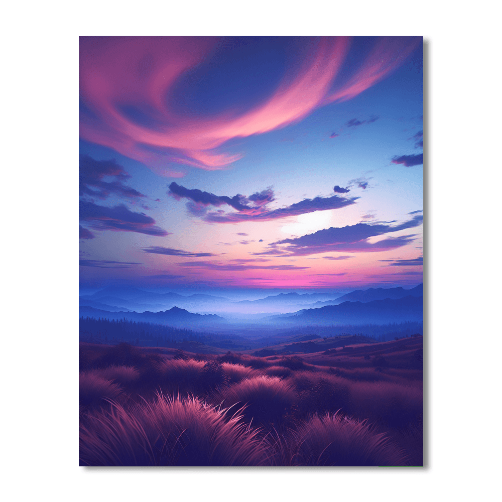 Dusk's Embrace Painting By Numbers Kit
