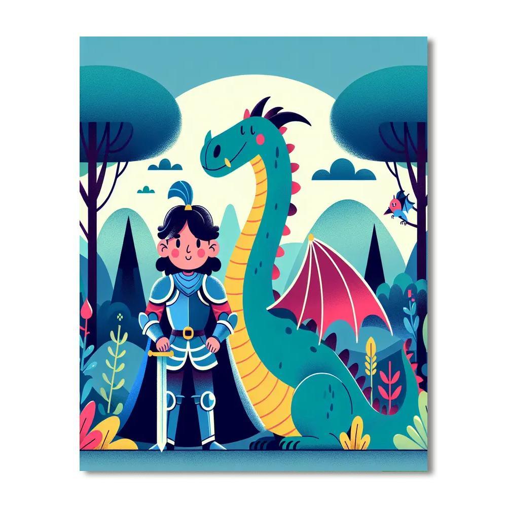 Mythical Quest Numbered Painting Kits
