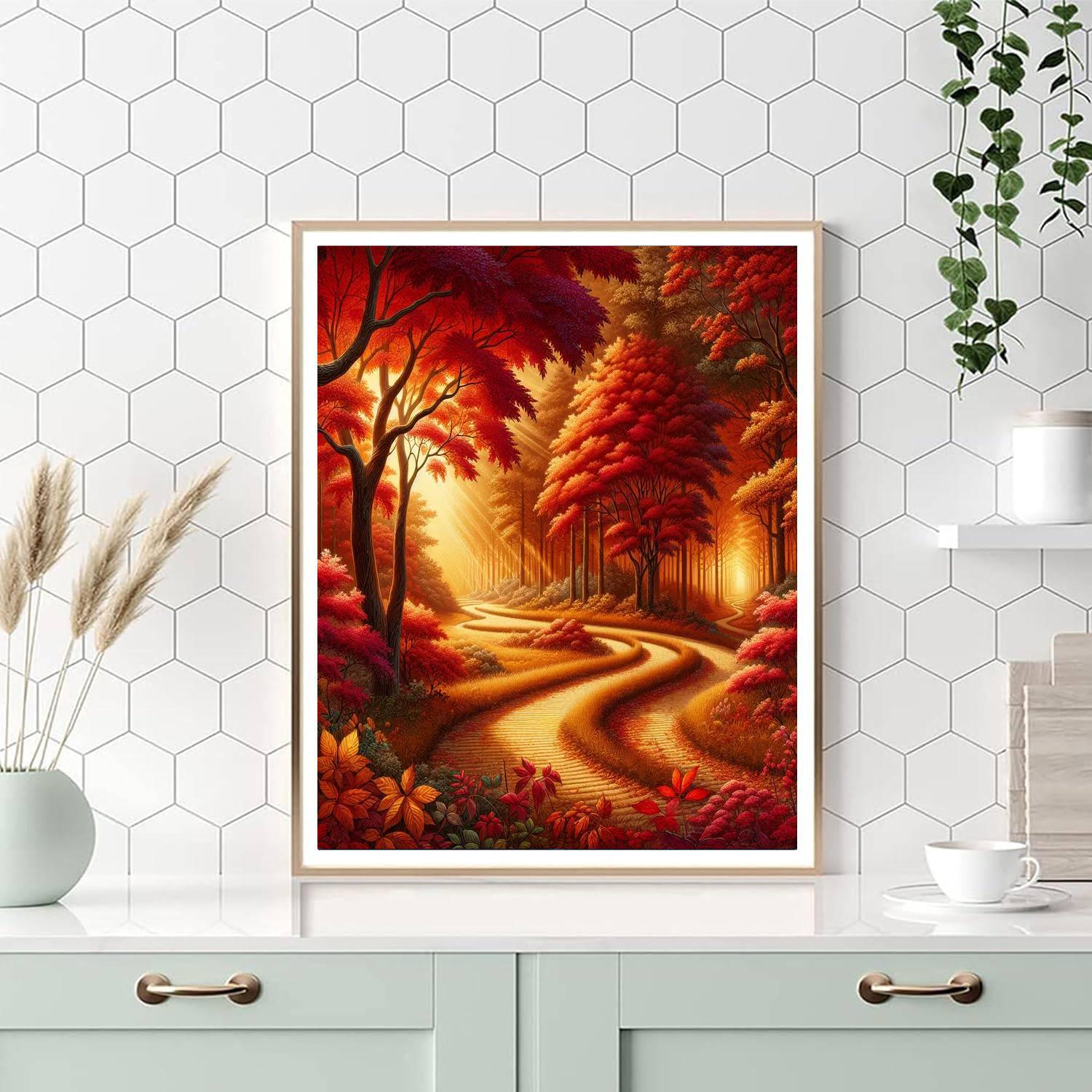 Autumn Woodland Wonders Numbered Painting Kits