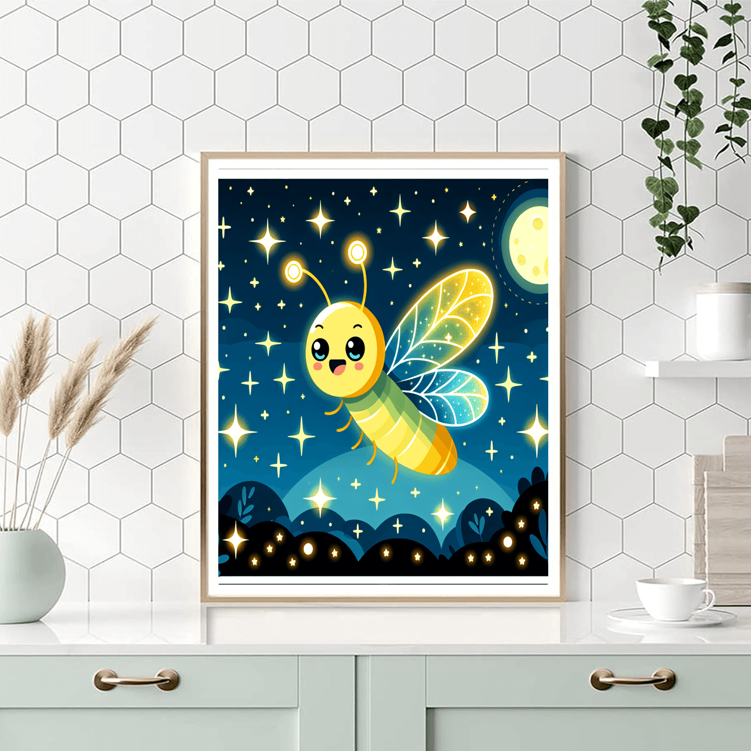 Cheery Firefly Paint By Numbers