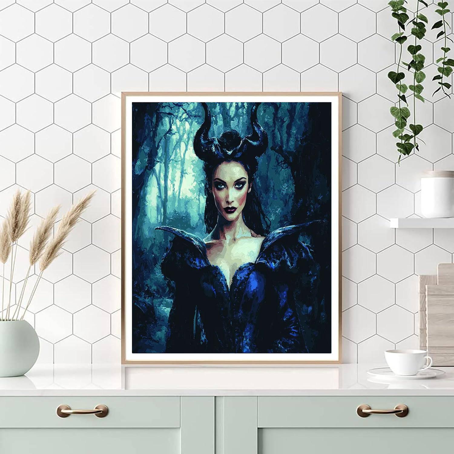 Angelina Jolie: The Protector Of The Realm Numbered Painting Kits