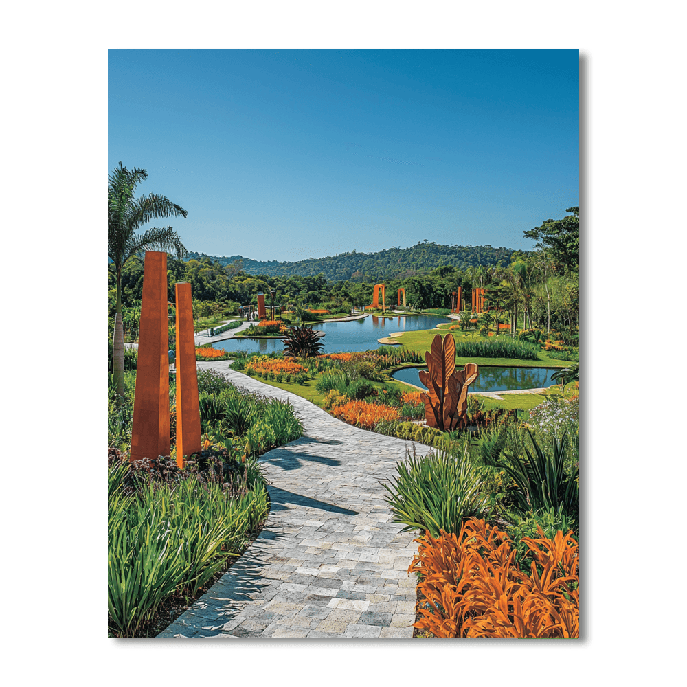 Inhotim - Brumadinho, Brazil Numbered Painting Kits