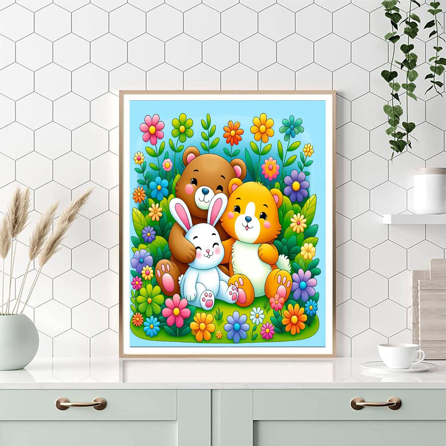Cuddle Critters Paint By Numbers Kits