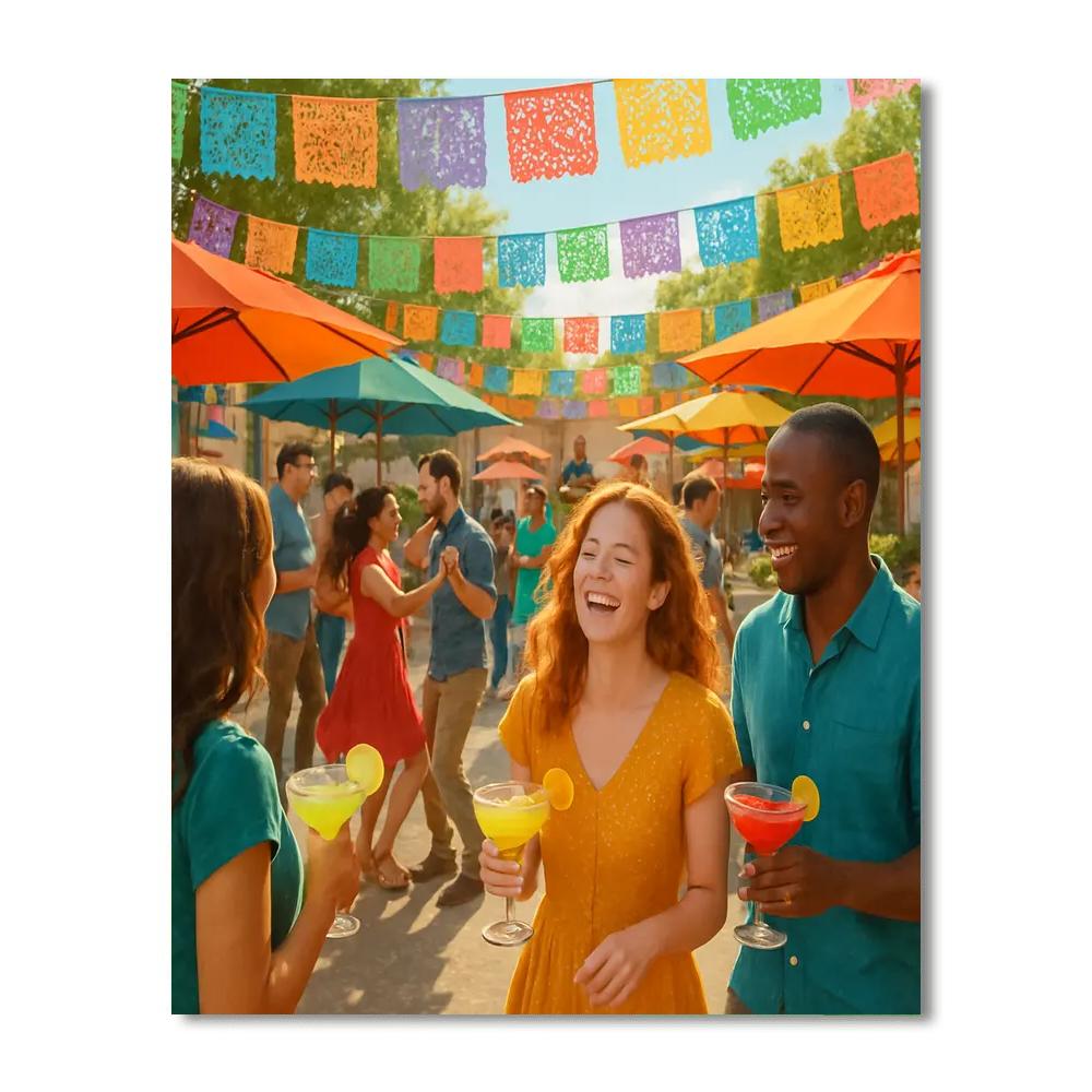Tampa Bay Margarita Festival Number Painting