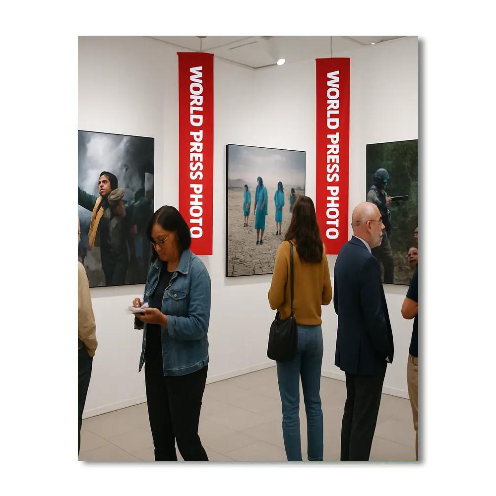 The World Press Photo Festival Paint By Numbers Art