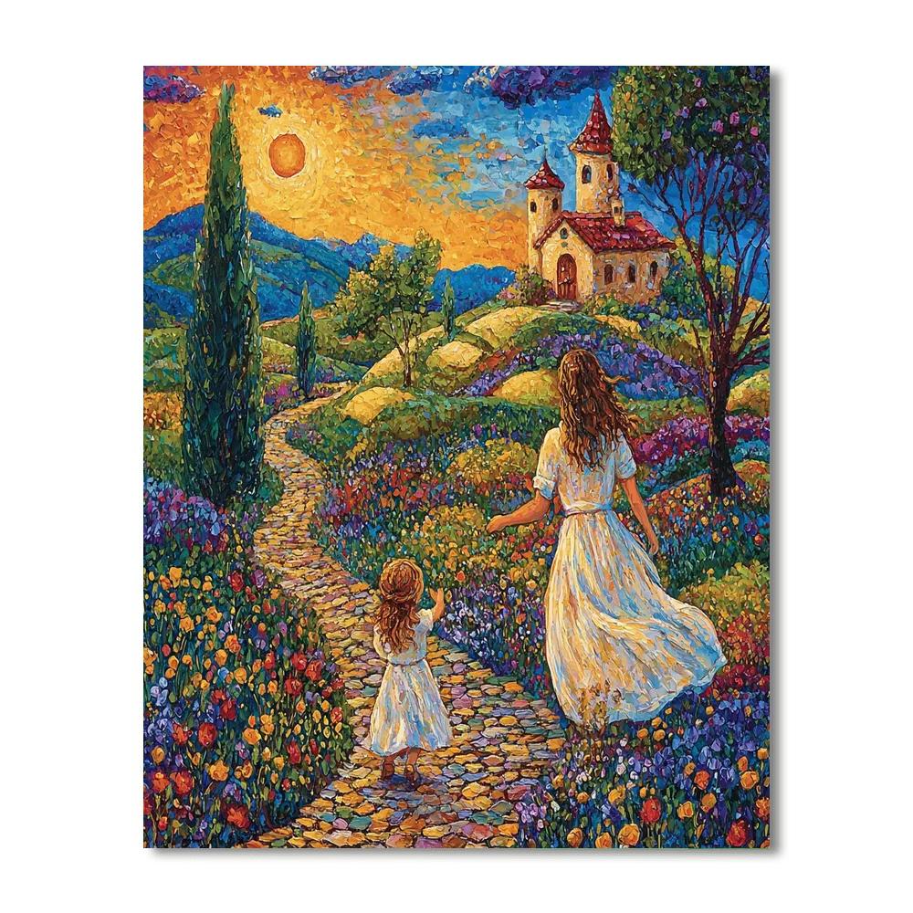 A Whimsical Journey DIY Paint By Numbers