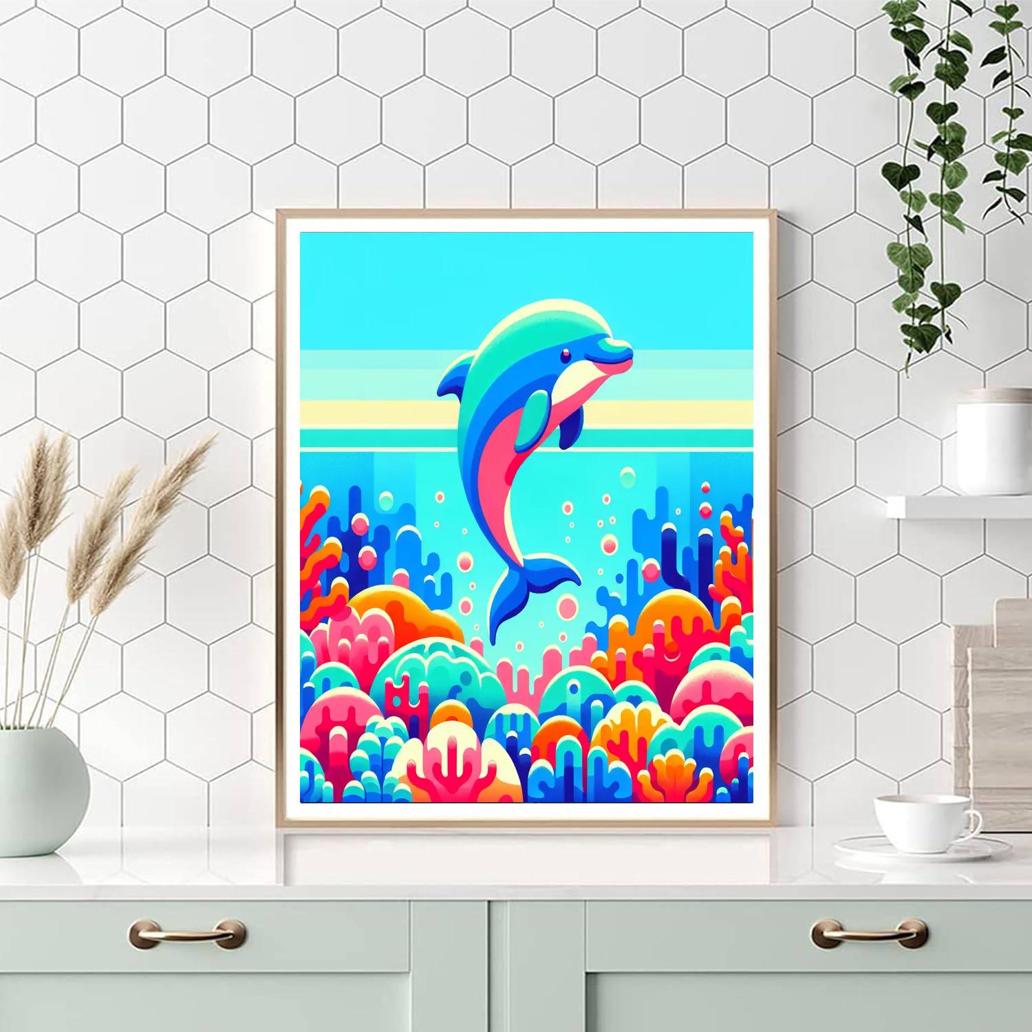 Exciting Underwater Exploration Number Painting