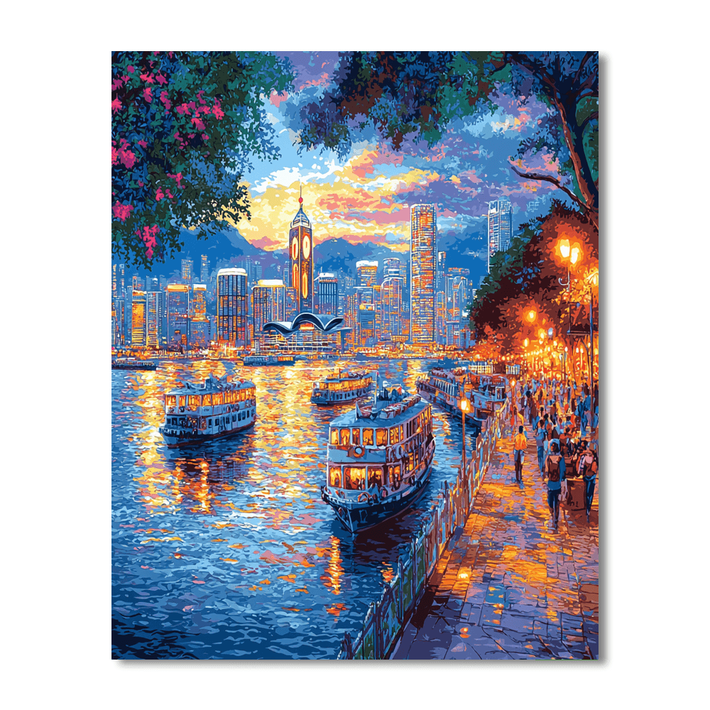 Victoria Harbour Paint By Numbers