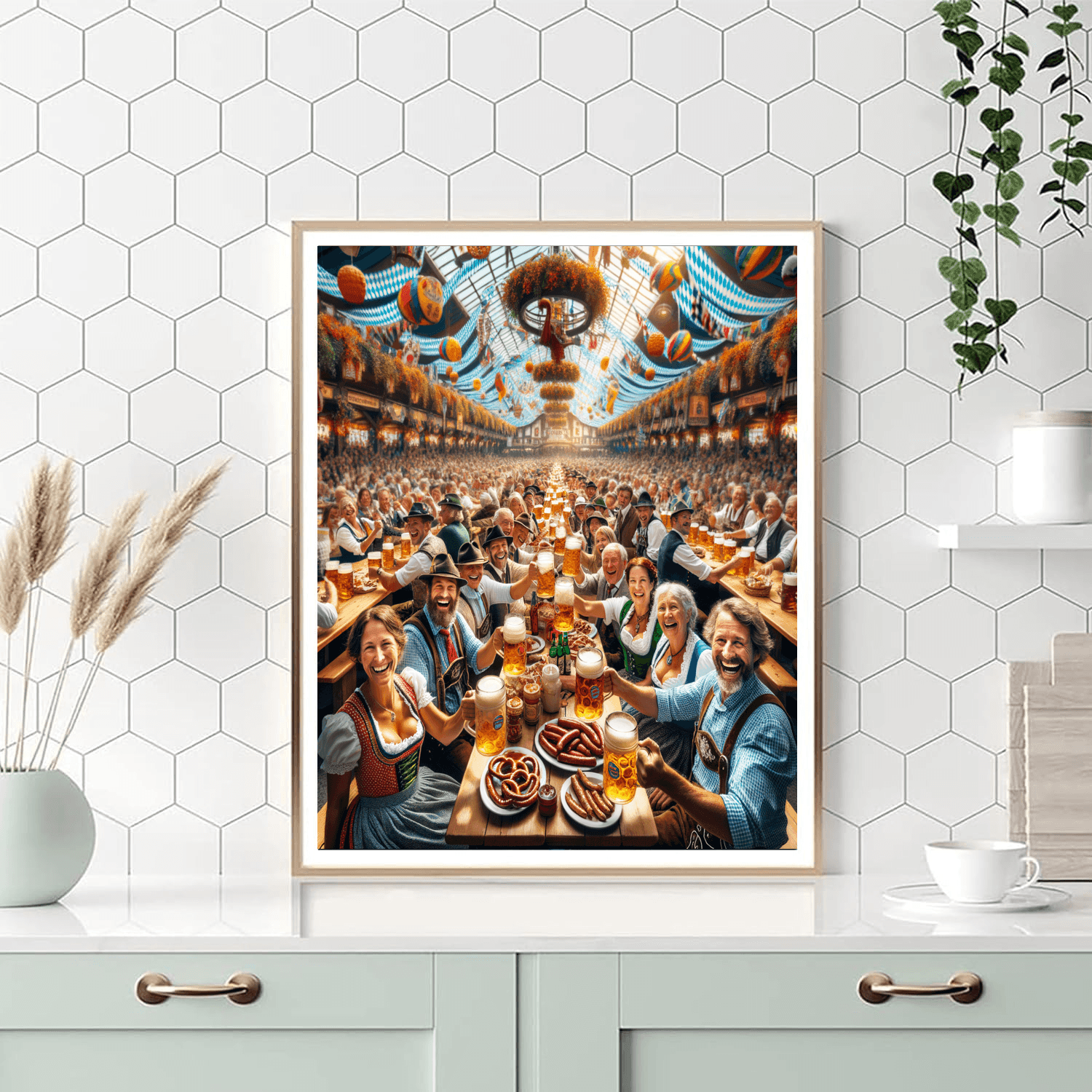 Oktoberfest Painting Number Kit