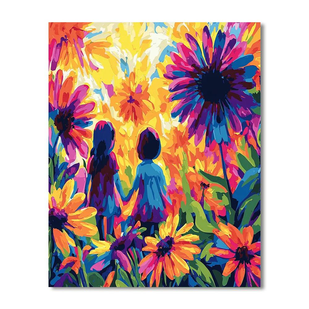 Hugs And Sunshine DIY Paint By Numbers