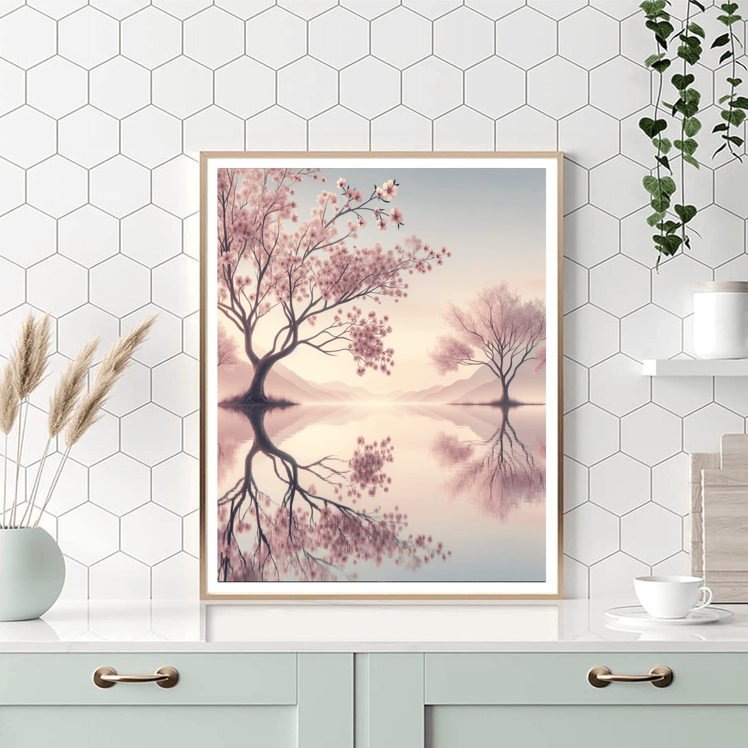 Serene Zen Landscape DIY Paint By Numbers