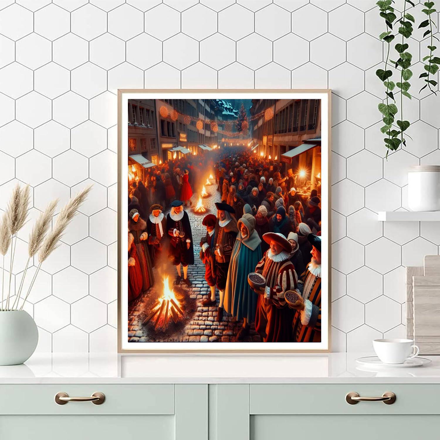 Fête De L'escalade - Geneva, Switzerland Number Painting